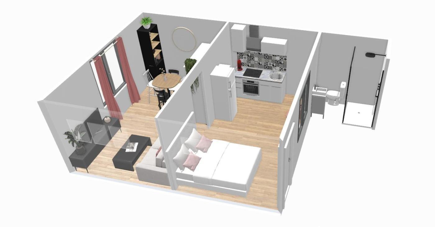 Appartement Cosy Proche Cathedrale Reims Kültér fotó